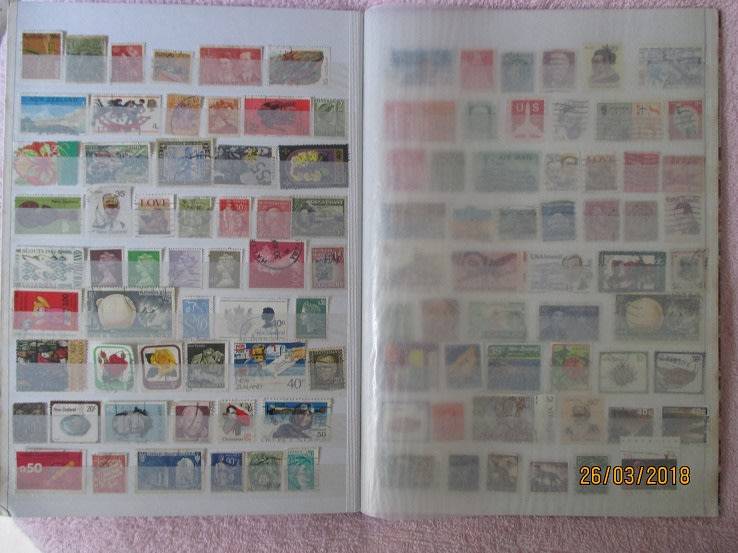 CLEAN A4 STOCKBOOK FULL OF MIXED WORLD STAMPS