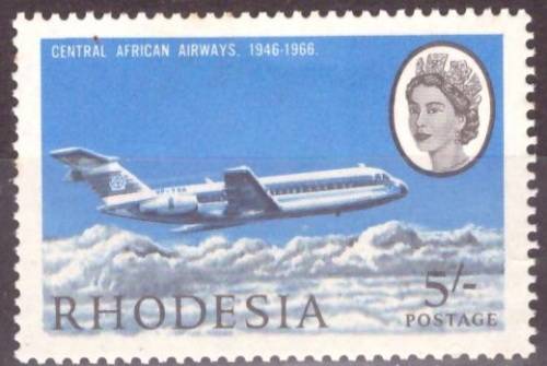 RHODESIA  1966 Central African Aviation Company UMM