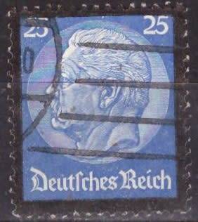 GERMAN EMPIRE 1934 Paul von Hindenburg Memorial Edition ULH CV R286 SG 550