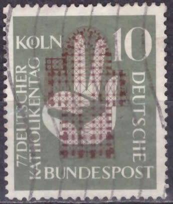 GERMANY 1956 The Catholic Congress ULH  CV R88.20 SG 1165