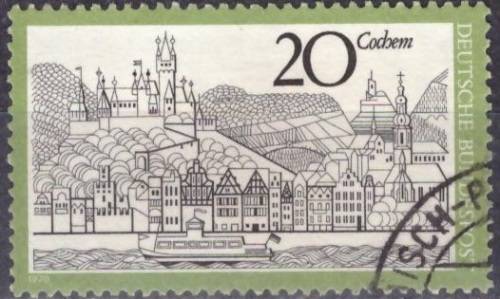 GERMANY 1970 The Town Cochem ULH CV R10.50 SG 1558