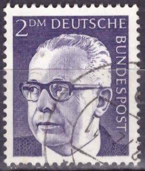 GERMANY 1970 Gustav Heinemann UNH CV R13.65 SG 1555
