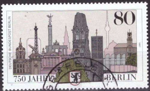 BERLIN 1987 The 750th Anniversary of Berlin UNH CV R55. SG B760