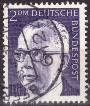GERMANY 1970 Gustav Heinemann UNH CV R14.30 SG 1555