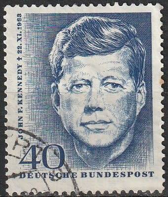 GERMANY 1964 The 1st Anniversary of the Death of J.F.Kennedy ULH CV R11 SG 1358