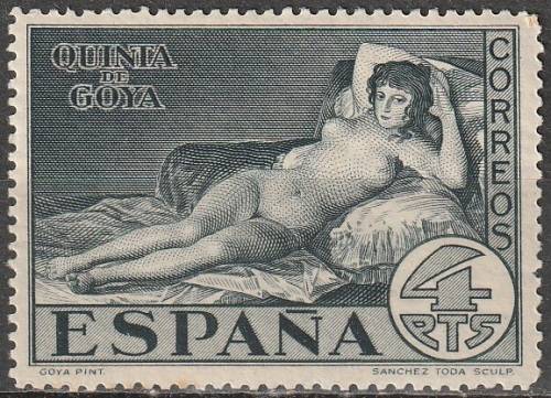SPAIN 1930 The 100th Anniversary of the Death of Francisco de Goya, 1746-1828 MM CV R17 SG 568