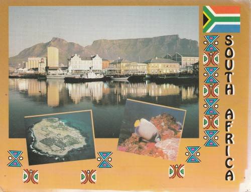 OLD USED POST CARD SA