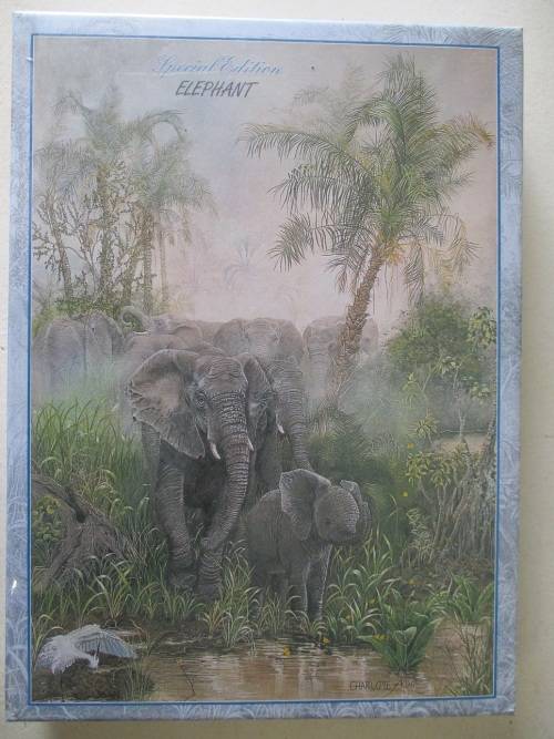 SMILE PUZZLE 1500 ELEPHANT STILL SEALED