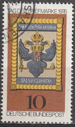 GERMANY 1976 The Day of the Stamp ULH CV R8.80 SG 1795