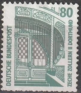 GERMANY 1989 Sightseeings UMM CV R30.80 SG 2211