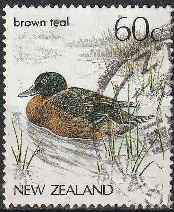 NEW ZEALAND 1987 Native Birds UNH CV R44 SG 1291