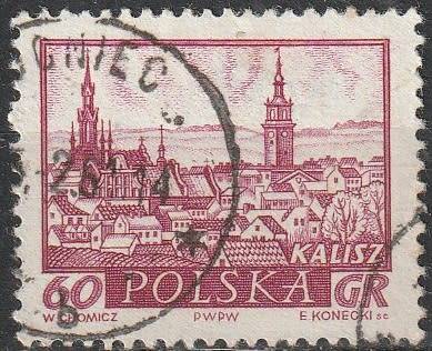 POLAND 1960 Historic Polish Cities ULH CV R4.40 SG 1186