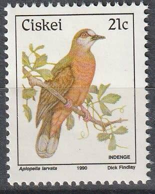 CISKEI 1990 Birds - Lemon Dove UMM