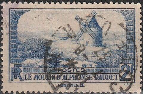 FRANCE 1936 Daudet`s Mill CV R12.10 SG544 ULH
