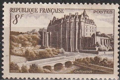 FRANCE 1950 Chateaudun CV R26.40 SG 1101 UMM