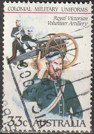 AUSTRALIA 1985 Colonial Military Uniforms UNH SG 964