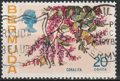 BERMUDA 1975 Flowers FINE USED SG 259A