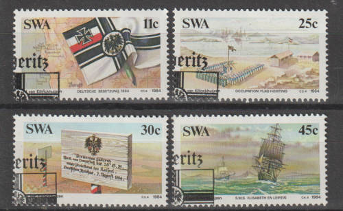 SWA 1984 The 100th Anniversary of Colonization of Southwest Africa by Germany CTO