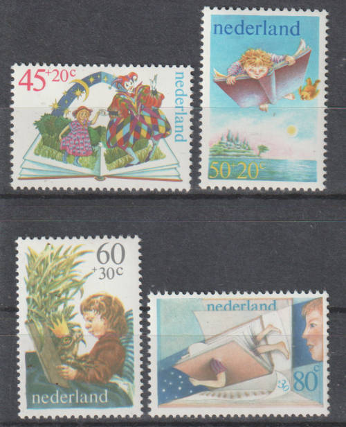 NETHERLANDS 1980 Child Care FINE MINT SG 1348-51