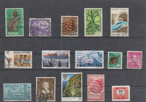 WORLD SELECTION BID PER STAMP TO TAKE ALL CARD EXCLUDED