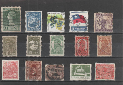 WORLD SELECTION BID PER STAMP TO TAKE ALL CARD EXCLUDED