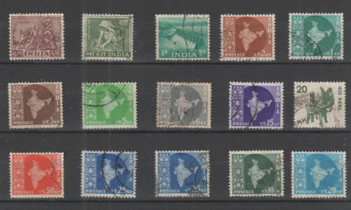 INDIA SELECTION BID PER STAMP TO TAKE ALL CARD EXCLUDED