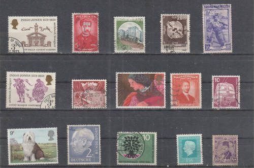 WORLD SELECTION BID PER STAMP TO TAKE ALL CARD EXCLUDED