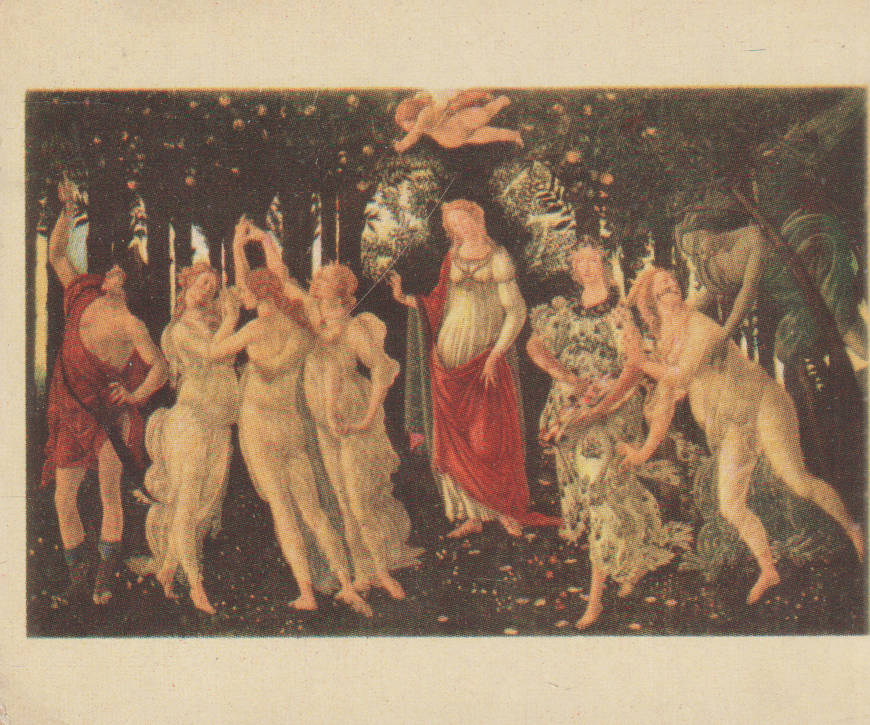 CIGARETTE CARD FAMOUS WORKS OF ART NO 6