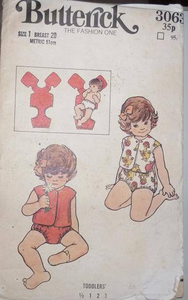 BUTTERRICK PATTERN 3063