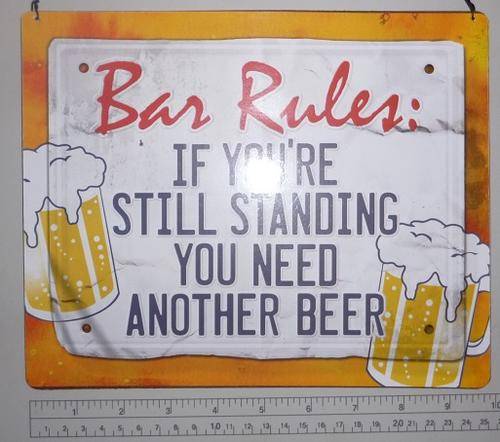 TIN BAR SIGN FOR YOUR MAN CAVE