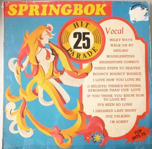 SPRINGBOK HIT PARADE 25 VINYL LP RECORD