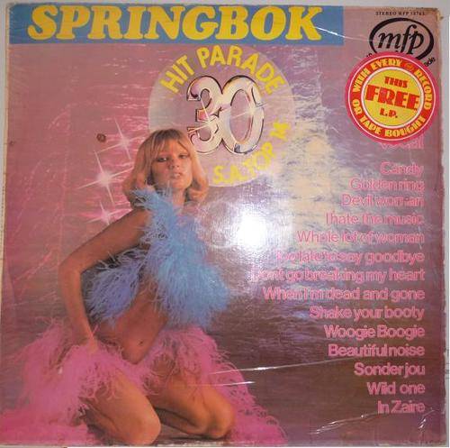 SPRINGBOK HIT PARADE 30 VINYL LP RECORD
