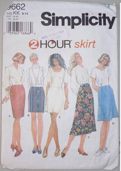 SIMPLICITY PATTERN 9662