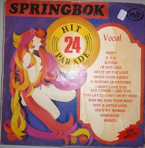 SPRINGBOK HIT PARADE 24 VINYL LP RECORD