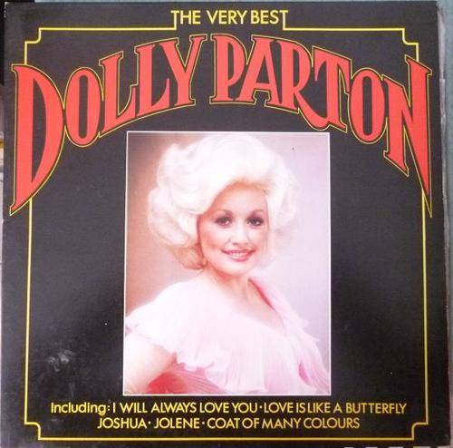 THE VERY BEST OF DOLLY PARTON LP RECORD VINYL