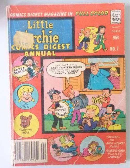 LITTLE ARCHIE DIGEST VERY RARE NO. 7