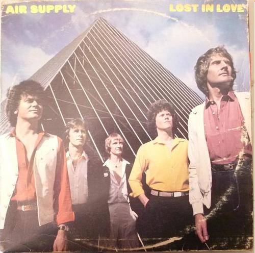 AIR SUPPLY LOST IN LOVE VINYL LP