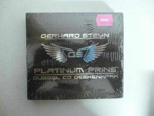 GERHARD STEYN PLATINUM PRINS DUBBEL CD GESKENKPAK BREEKBAAR, ALS BEGIN EERS NOU