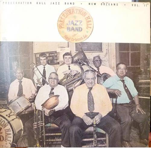 PRESERVATION HALL JAZZ BAND -- NEW ORLEANS VOL.2 -- VINYL LP AUTOGRAHPED
