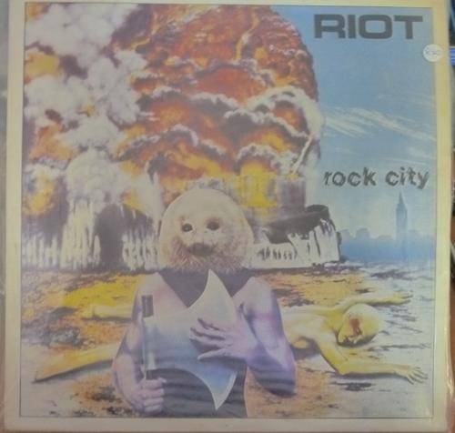 RIOT -- ROCK CITY -- VINYL LP
