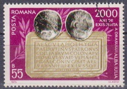 ROMANIA 1975 The 75th Anniversary of the Alba Julia USED CV R5.50