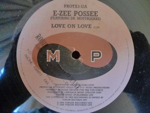 E-ZEE POSEE FEATURING DR. MOUTHQUAKE -- LOVE ON LOVE -- 12" MAXI VINYL