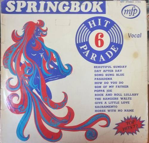 SPRINGBOK HIT PARADE 6 -- VINYL LP RARE LP