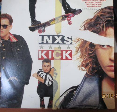 INXS -- KICK -- VINYL LP