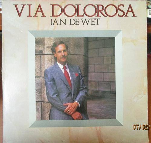 JAN DE WET -- VIA DOLOROSA -- VINYL LP