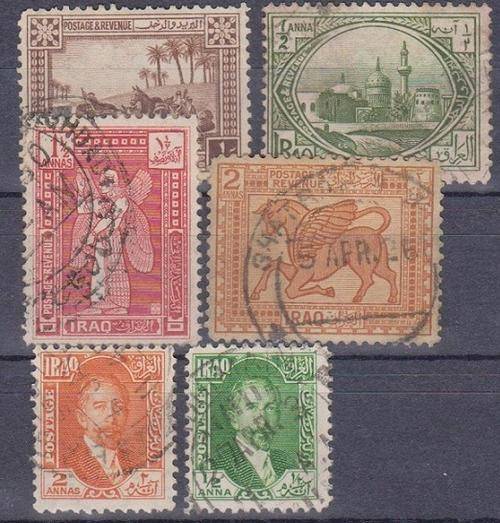 IRAQ GROUP OF 6 IN ZIP LOCK BAG