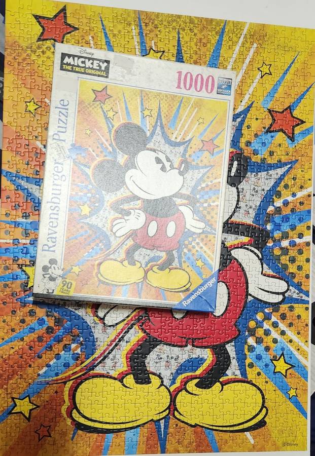 RAVENSBURGER 1000 PIECE PUZZLE COMPLETE GREAT BUILD