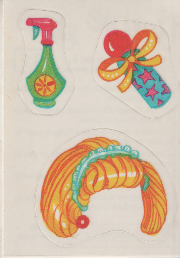 PANINI BARBIE STYLE COLLECTABLE STICKER #S1