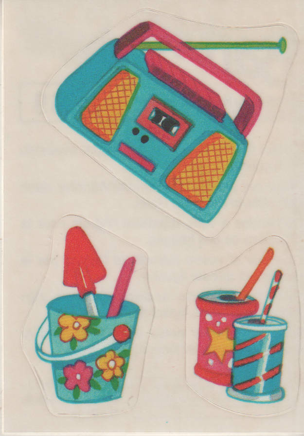 PANINI BARBIE STYLE COLLECTABLE STICKER #S9