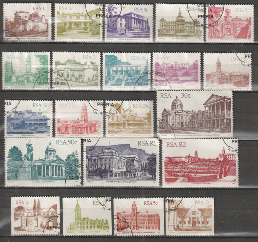 RSA  1982 -1987 South African Architecture UNH SACC 515-535